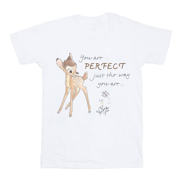 Disney Girls Bambi Perfect Just The Way You Are Cotton T-Shirt