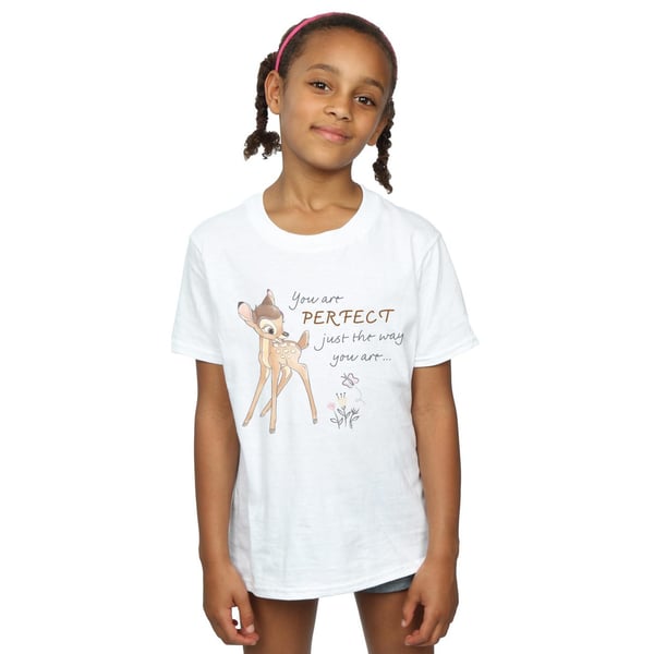 Disney Girls Bambi Perfect Just The Way You Are Cotton T-Shirt