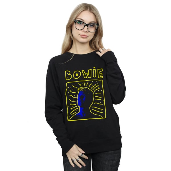 David Bowie Womens/Ladies 90s Frame Sweatshirt