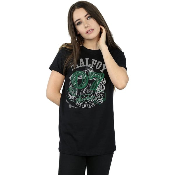 Harry Potter Womens/Ladies Seeker Draco Malfoy Cotton Boyfriend T-Shirt