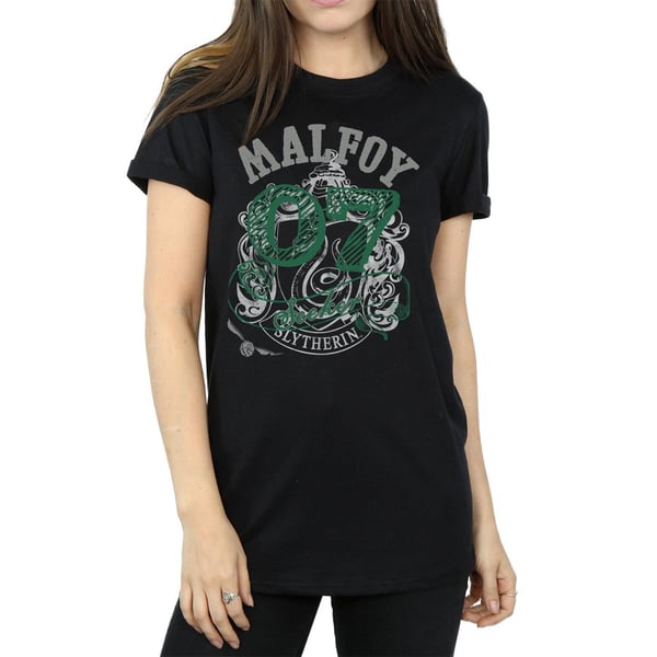 Harry Potter Womens/Ladies Seeker Draco Malfoy Cotton Boyfriend T-Shirt