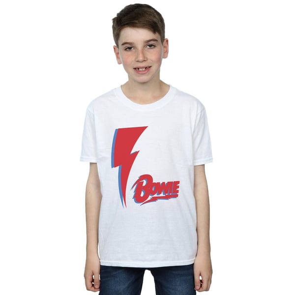 David Bowie Boys Red Bolt T-Shirt
