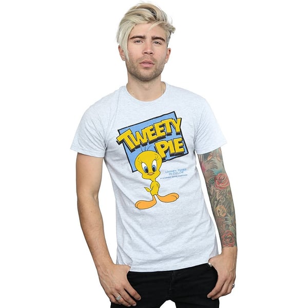 Looney Tunes Miesten T-paita Tweety Pie