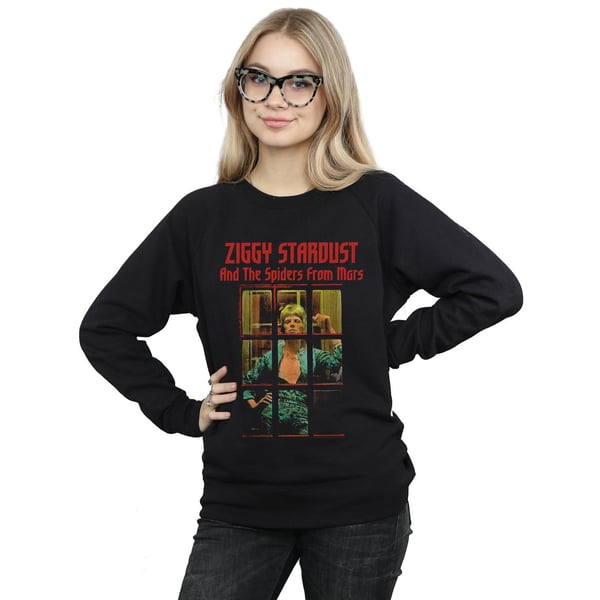 David Bowie Womens/Ladies Ziggy Stardust Spider Sweatshirt