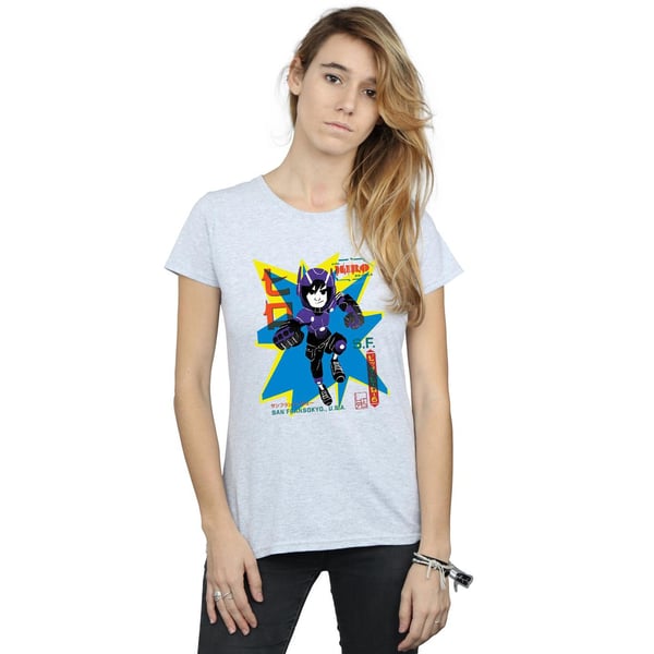 Disney Womens/Ladies Big Hero 6 Hiro Anime Cotton T-Shirt