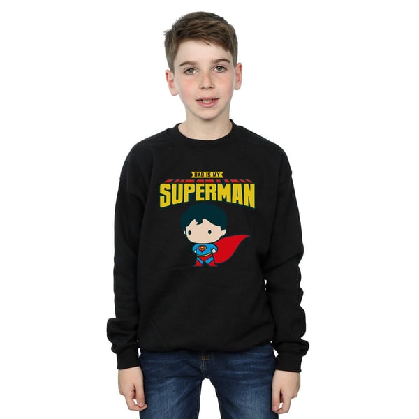 DC Comics Boys Superman My Dad Is My Hero Sweatshirt