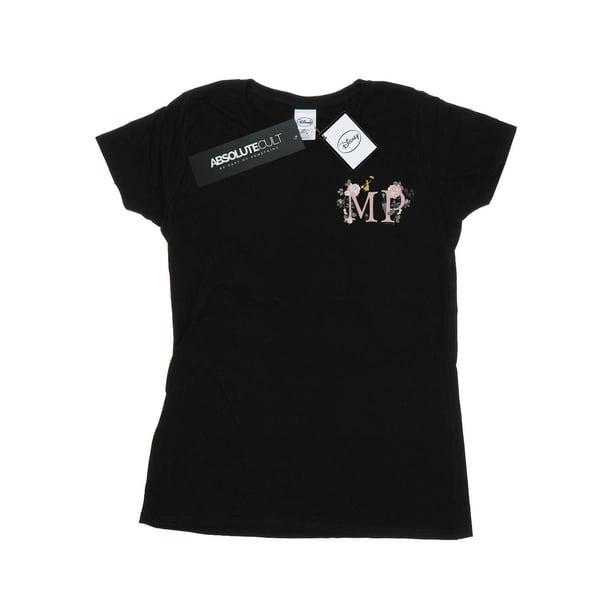 Disney Womens/Ladies Mary Poppins Letter Breast Print Cotton T-Shirt