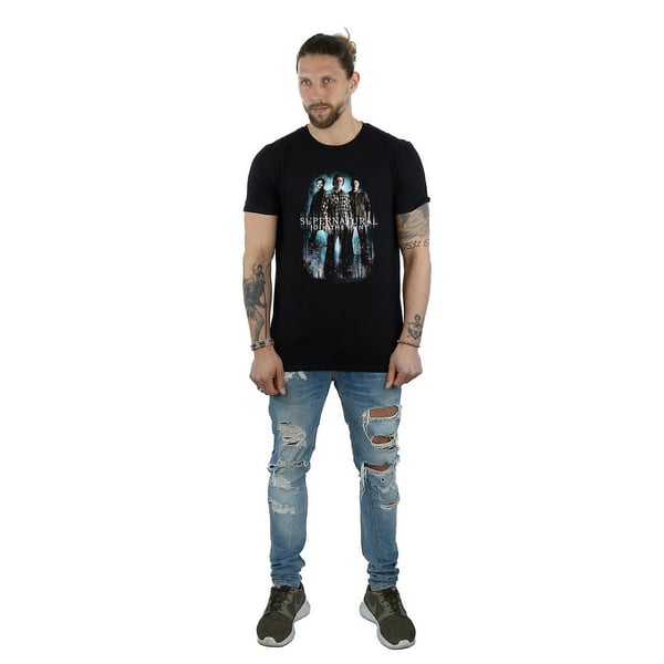 Supernatural Mens Group Shot Cotton T-Shirt
