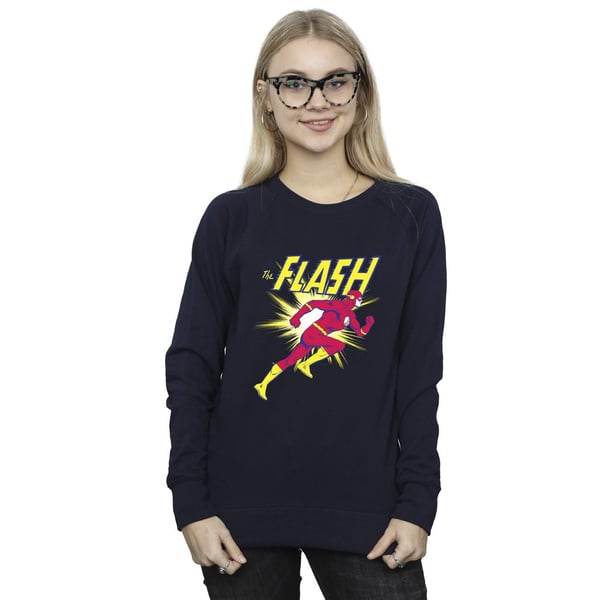 DC Comics Womens/Ladies The Flash Running Sweatshirt