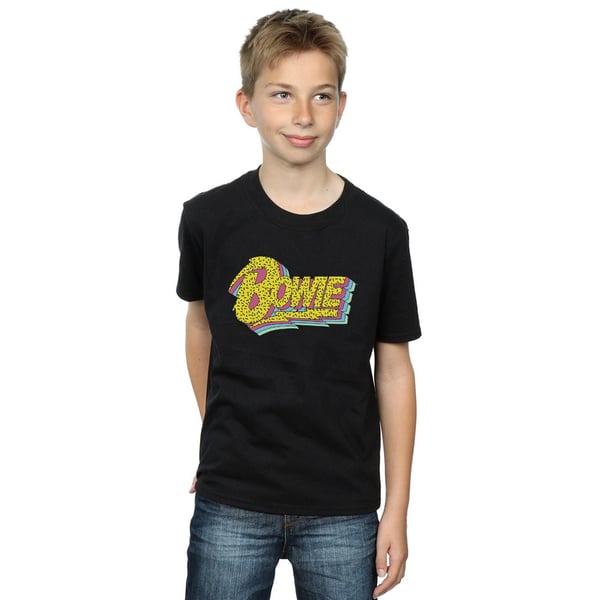 David Bowie Boys Moonlight 90s Logo T-Shirt