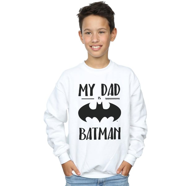 DC Comics Boys Batman My Dad Is Batman Sweatshirt