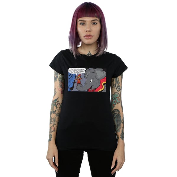 Disney Womens/Ladies Dumbo Rich And Famous Cotton T-Shirt