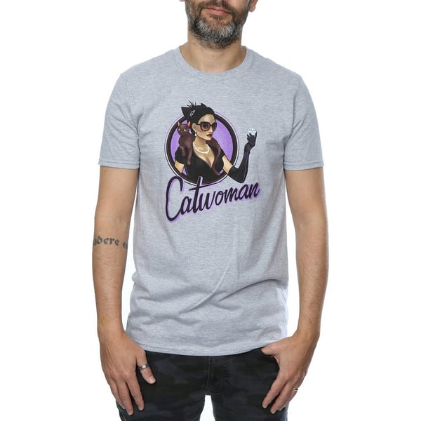 DC Bombshells Miesten Catwoman Heather T-paita