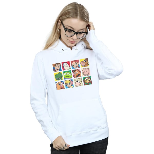 Disney Womens/Ladies Toy Story Character Squares Hoodie