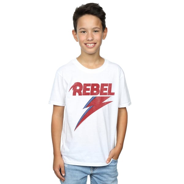 David Bowie Boys Distressed Rebel T-paita