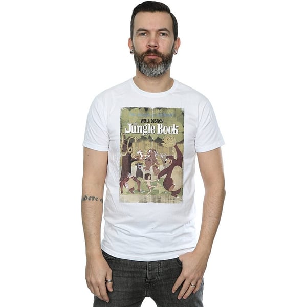 Jungle Book Mens Poster Cotton T-Shirt
