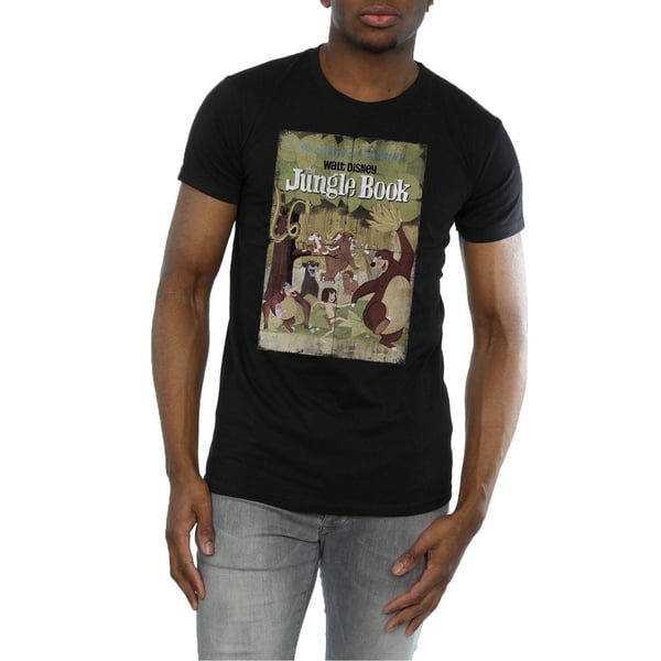 Jungle Book Mens Poster Cotton T-Shirt