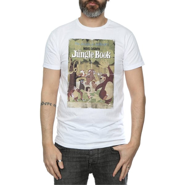 Jungle Book Mens Poster Cotton T-Shirt