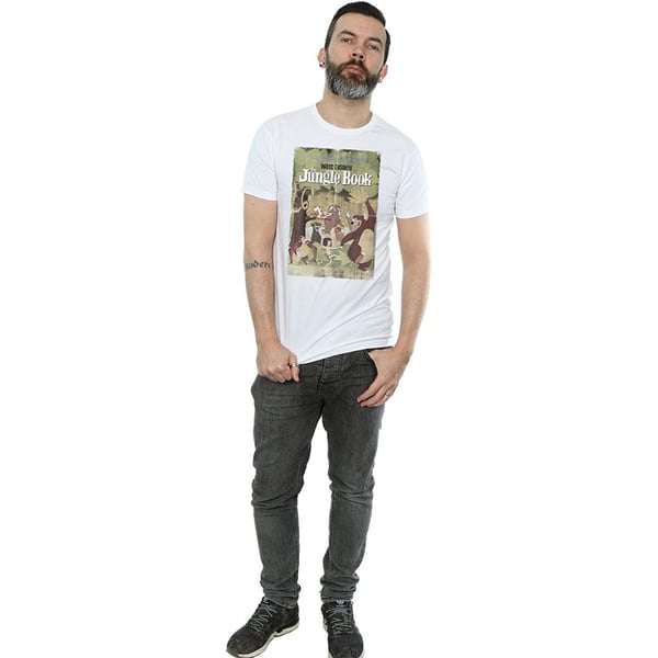 Jungle Book Mens Poster Cotton T-Shirt