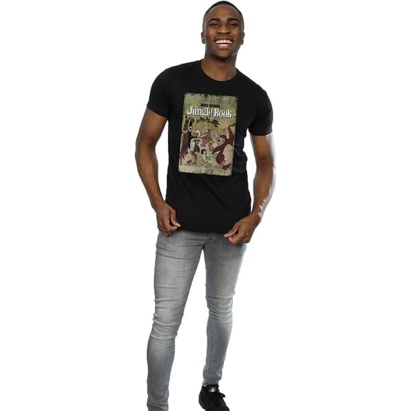 Jungle Book Mens Poster Cotton T-Shirt