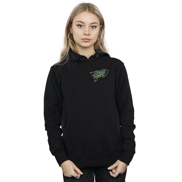 Disney Womens/Ladies Toy Story Neon Pizza Planet Breast Print Hoodie
