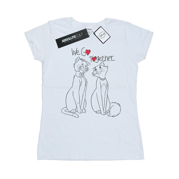 Disney Womens/Ladies Aristocats We Go Together Cotton T-Shirt