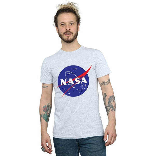 NASA Miesten Tunnuslogo T-paita