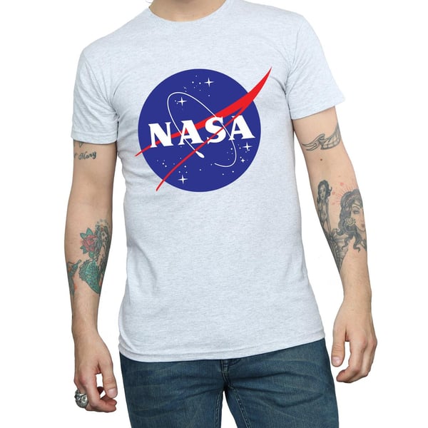 NASA Miesten Tunnuslogo T-paita