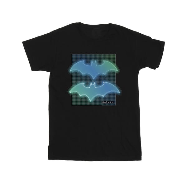 DC Comics Mens Batman Grid Gradient T-Shirt