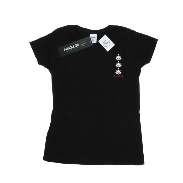 Disney Womens/Ladies Aristocats Marie Breast Print Cotton T-Shirt