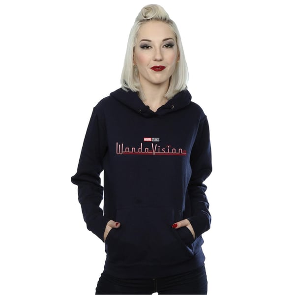 Marvel Dam/Dam WandaVision Logohuvtröja