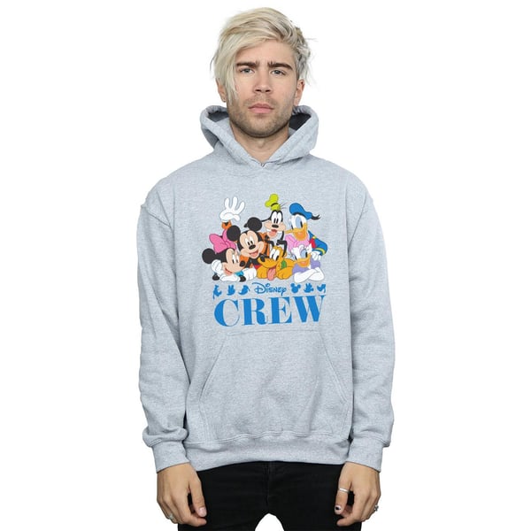 Disney Mens Mickey Mouse Disney Friends Hoodie