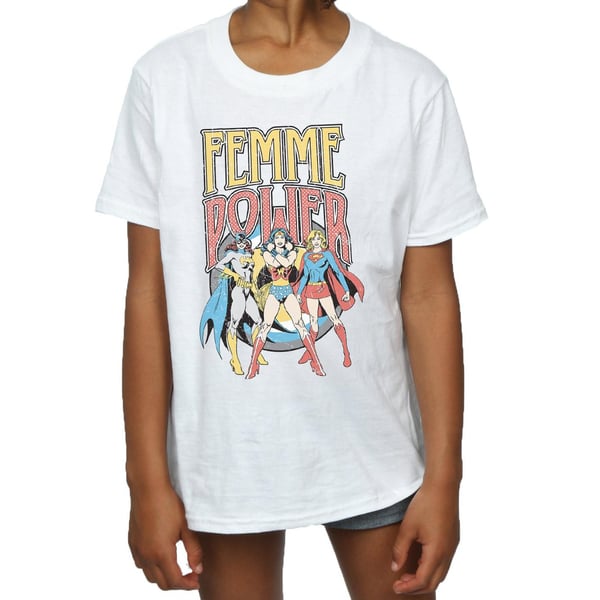 DC Comics Girls Femme Power Cotton T-Shirt