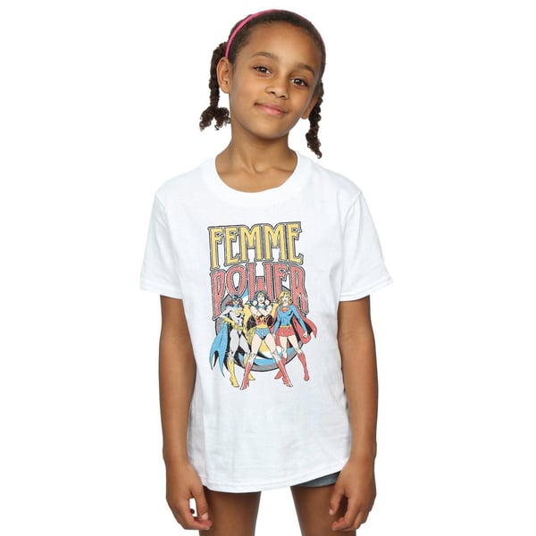 DC Comics Girls Femme Power Cotton T-Shirt