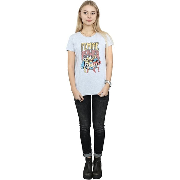 DC Comics Naisten Femme Power T-paita
