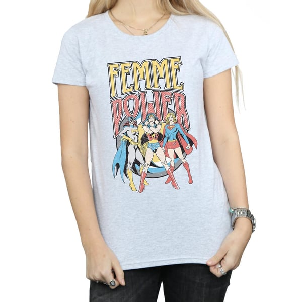 DC Comics Naisten Femme Power T-paita