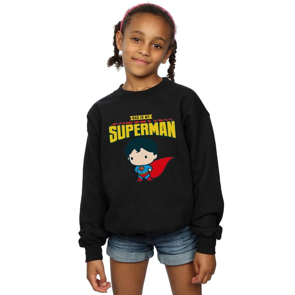 DC Comics Girls Superman My Dad Is My Hero Sweatshirt