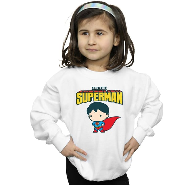DC Comics Girls Superman My Dad Is My Hero Sweatshirt