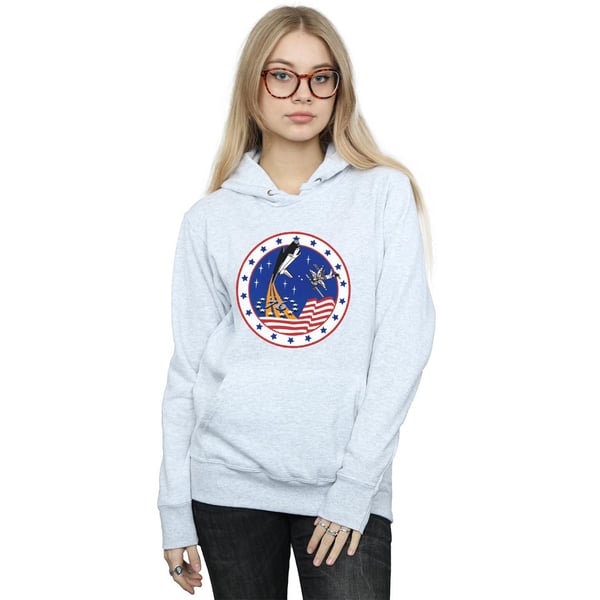 NASA Womens/Ladies Classic Rocket 76 Hoodie