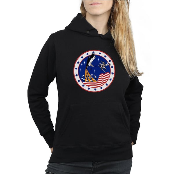 NASA Womens/Ladies Classic Rocket 76 Hoodie