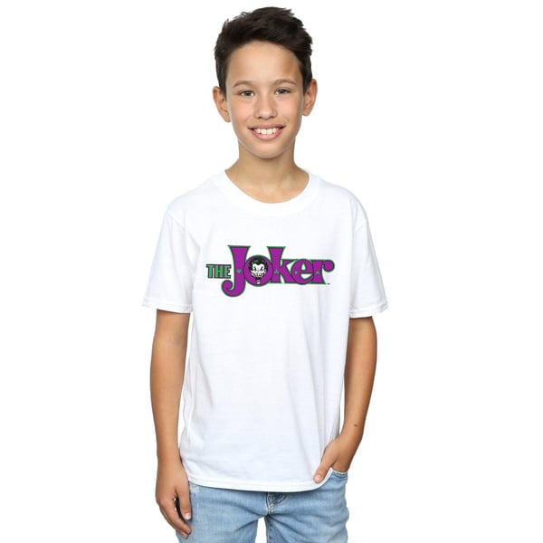 DC Comics Boys The Joker Text Logo T-Shirt