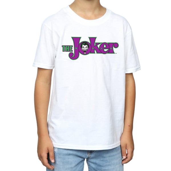 DC Comics Boys The Joker Text Logo T-Shirt