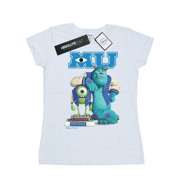 Disney Naiset/Naisten Monsters University -juliste puuvillainen T-paita