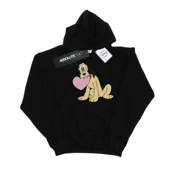 Disney Mens Pluto Love Heart Hoodie
