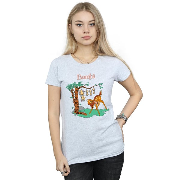 Disney Womens/Ladies Bambi Tilted Up Cotton T-Shirt
