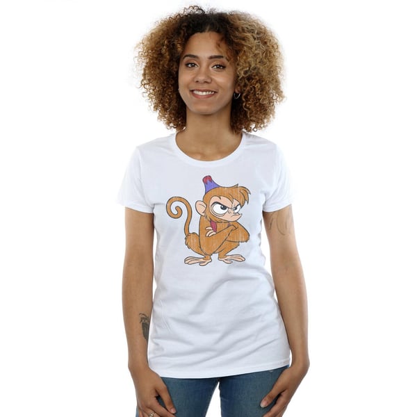 Disney Womens/Ladies Aladdin Classic Angry Abu Cotton T-Shirt