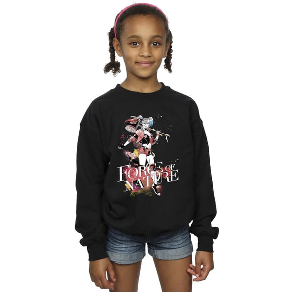 DC Comics Girls Harley Quinn Forces Of Nature Sweatshirt