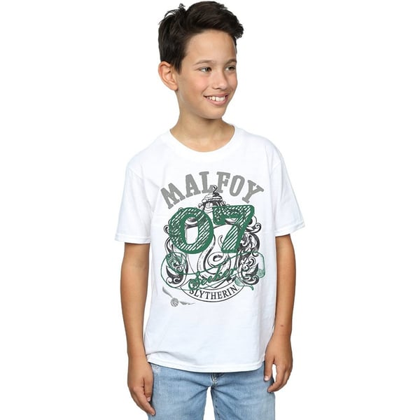 Harry Potter Boys Seeker Draco Malfoy Cotton T-Shirt