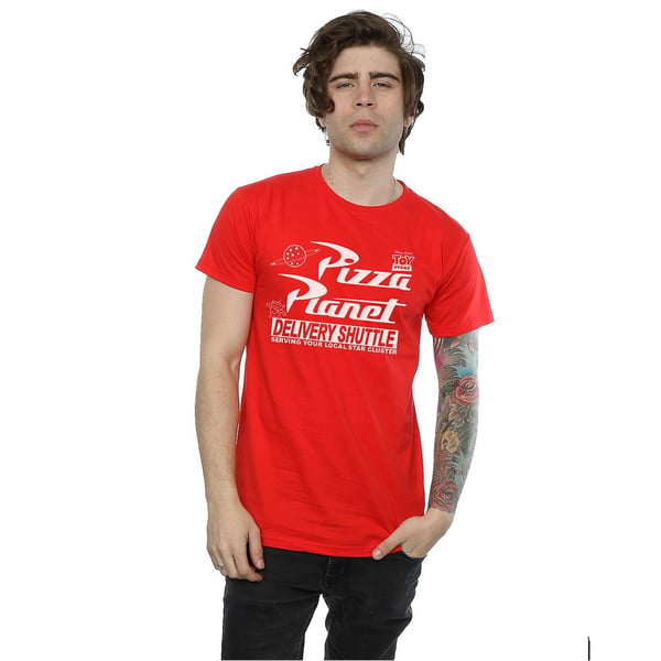 Toy Story Mens Pizza Planet Cotton T-Shirt