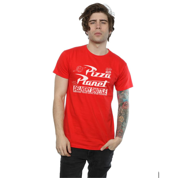 Toy Story Mens Pizza Planet Cotton T-Shirt